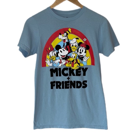Disney Tops - Disney Mickey Mouse and Friends Rainbow Colorful Tee